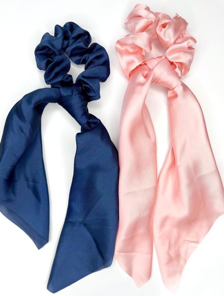 Create your favorite look with this satin bowknot scrunchie. Its lightweight material is perfect for casual outfits. Also a fun addition to back to school outfits, and great accessory for bachelorette parties, bridal showers and birthday celebrations.

#LTKunder50 #LTKstyletip #LTKbeauty