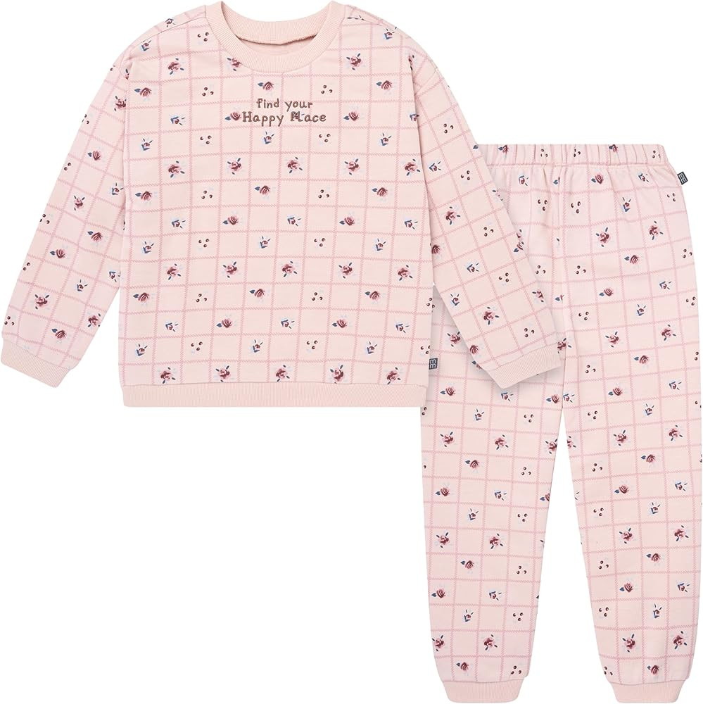 Modern Moments by Gerber baby-girls Sweatshirt and Jogger Set | Amazon (US)