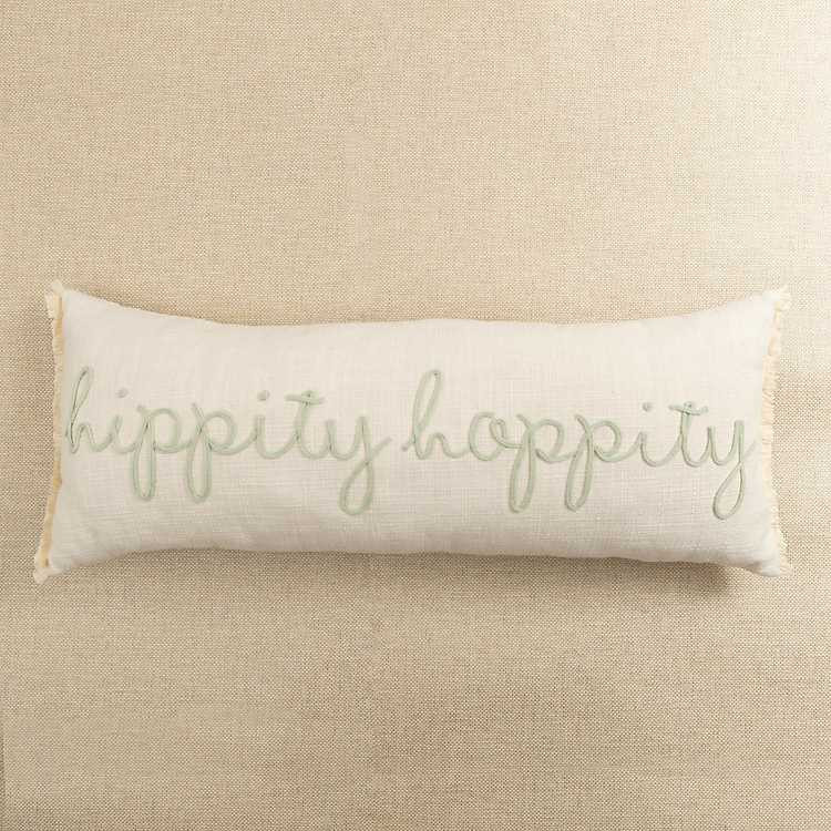Hippity Hoppity Lumbar Pillow | Kirkland's Home