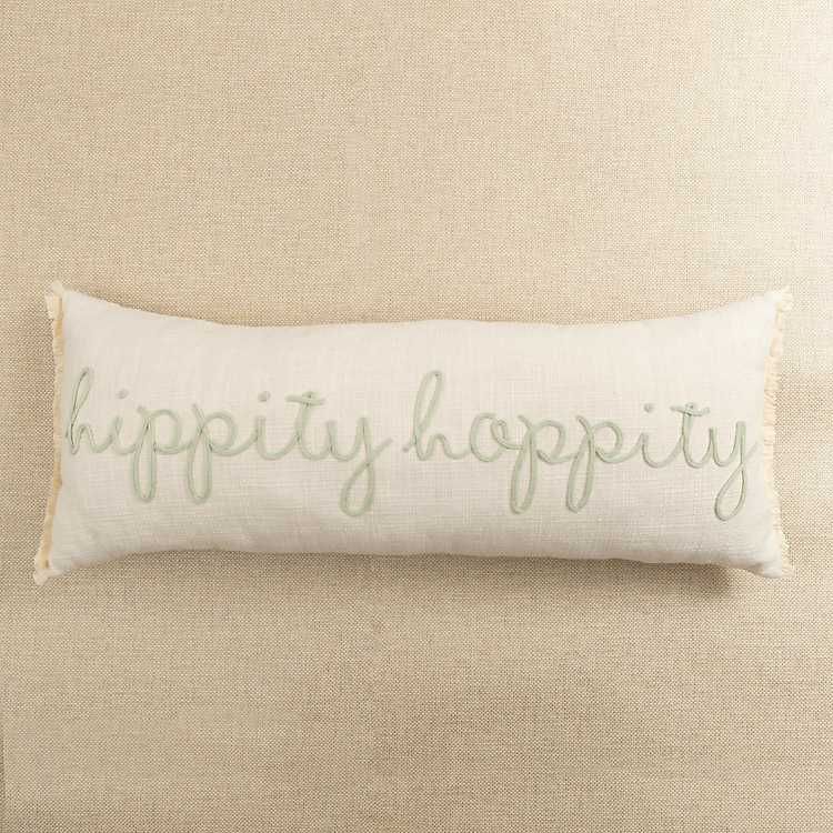Hippity Hoppity Lumbar Pillow | Kirkland's Home