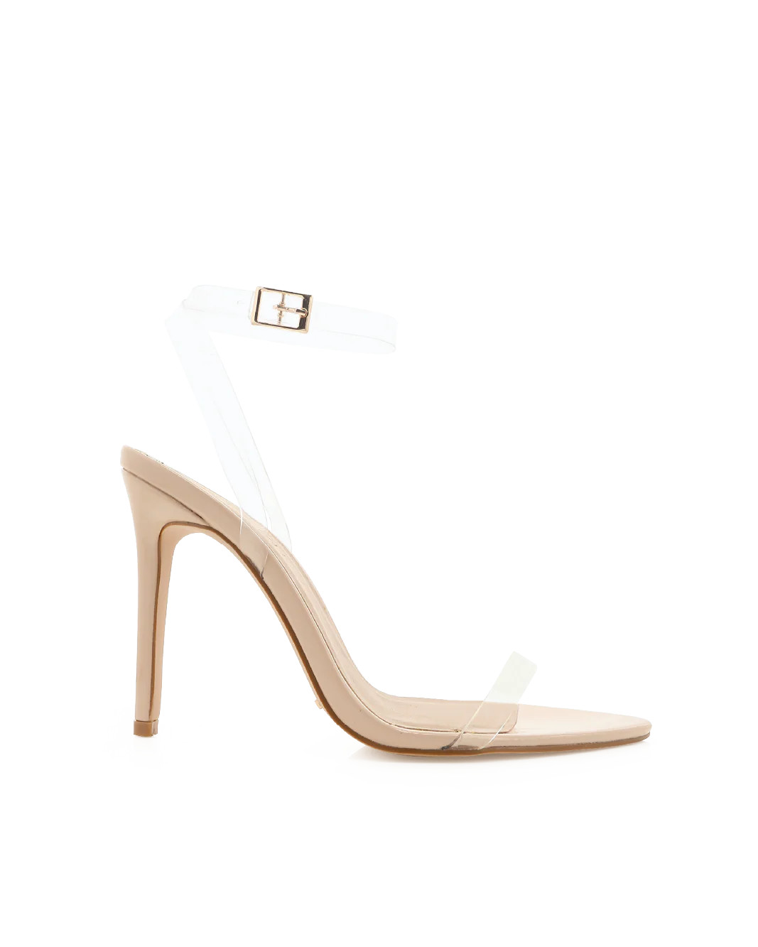 PRISCILLA - NUDE PATENT-CLEAR | Billini