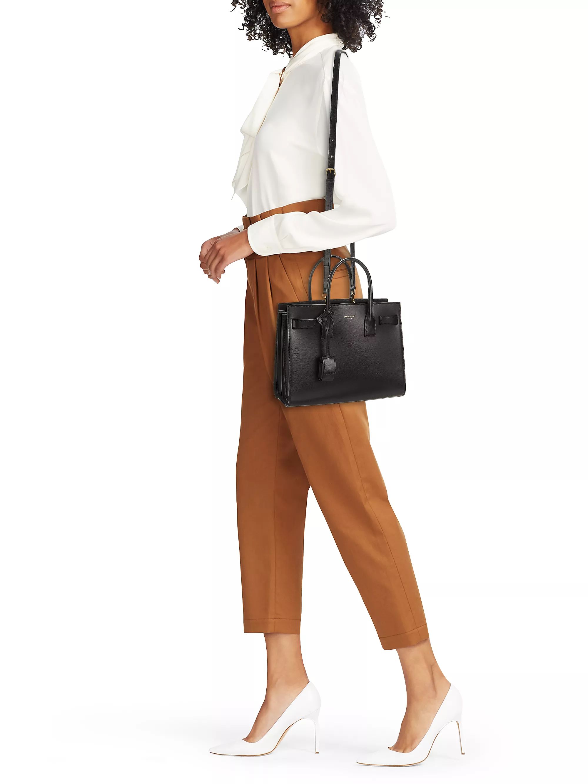 Sac De Jour Baby Top Handle in Smooth Leather | Saks Fifth Avenue