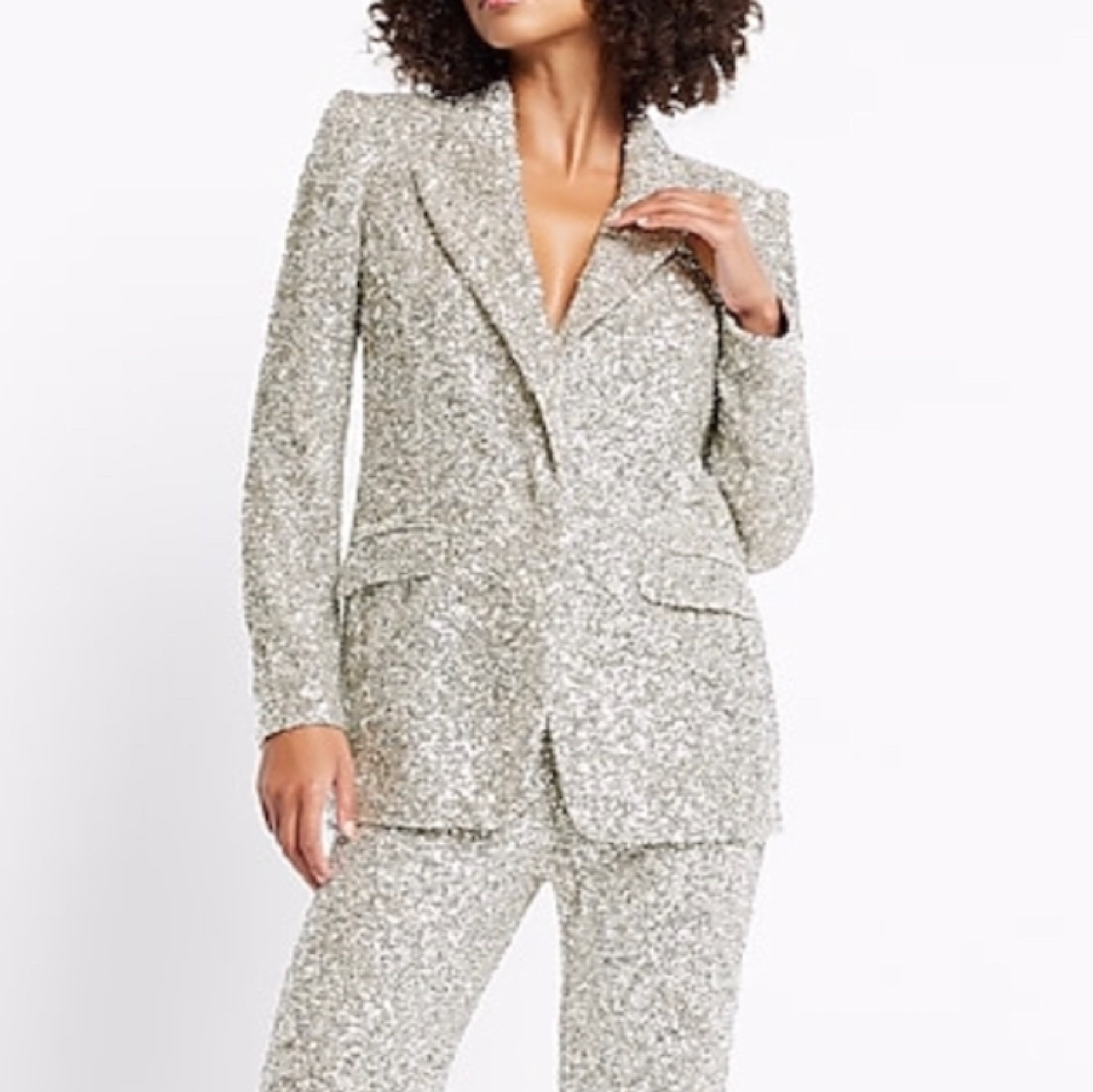 Sequin blazer from Express