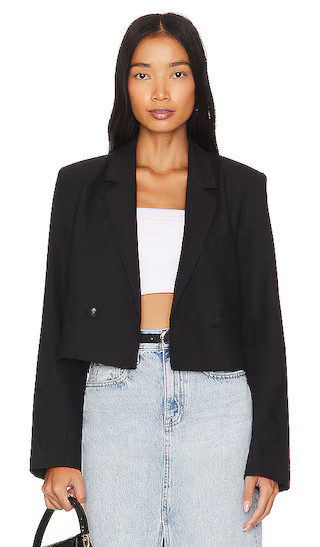 Kourtney Jacket in Black | Revolve Clothing (Global)