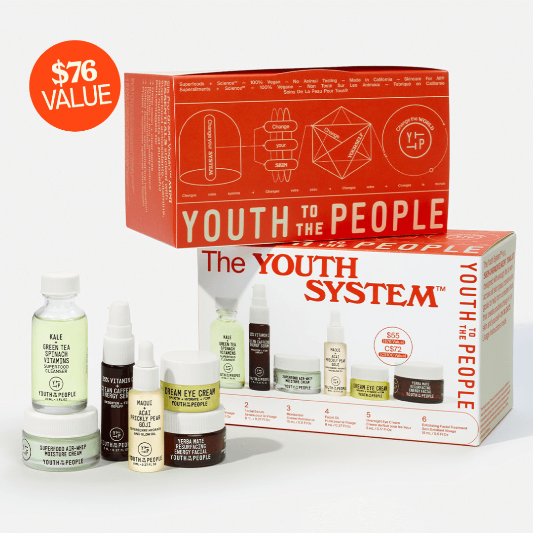 The Youth System 6-Piece Minis Kit | Youth To The People
