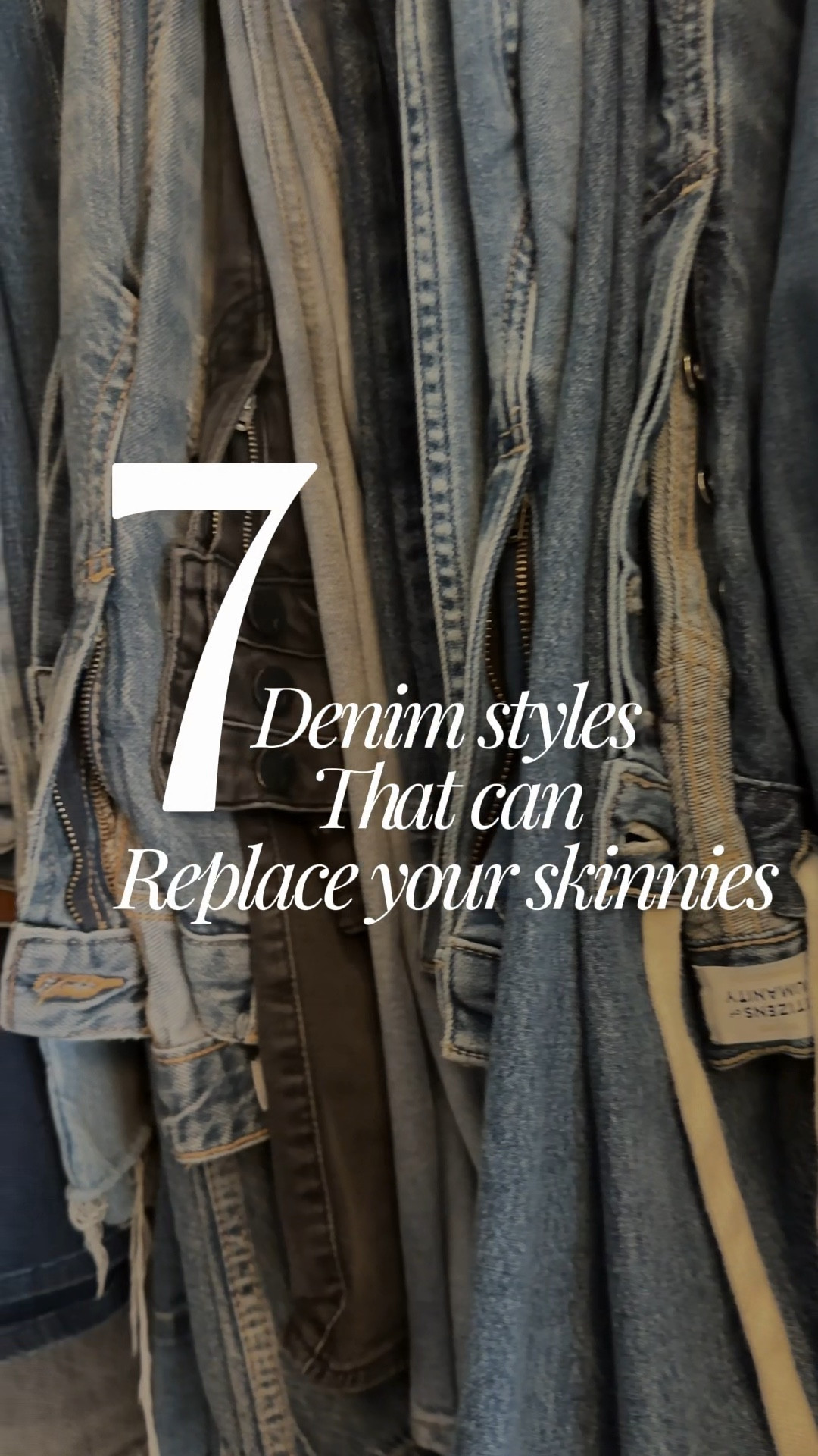 It may be temporarily time to retire the skinny jeans! Here are 7 updated denim styles to easily refresh your everyday wardrobe.

#LTKgrwm #LTKootd #LTKOver40