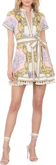 Lucy Belted Poplin Minidress | Nordstrom