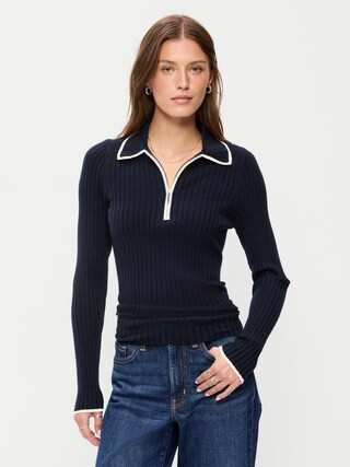 Long-Sleeve Half-Zip Top | Old Navy (CA)