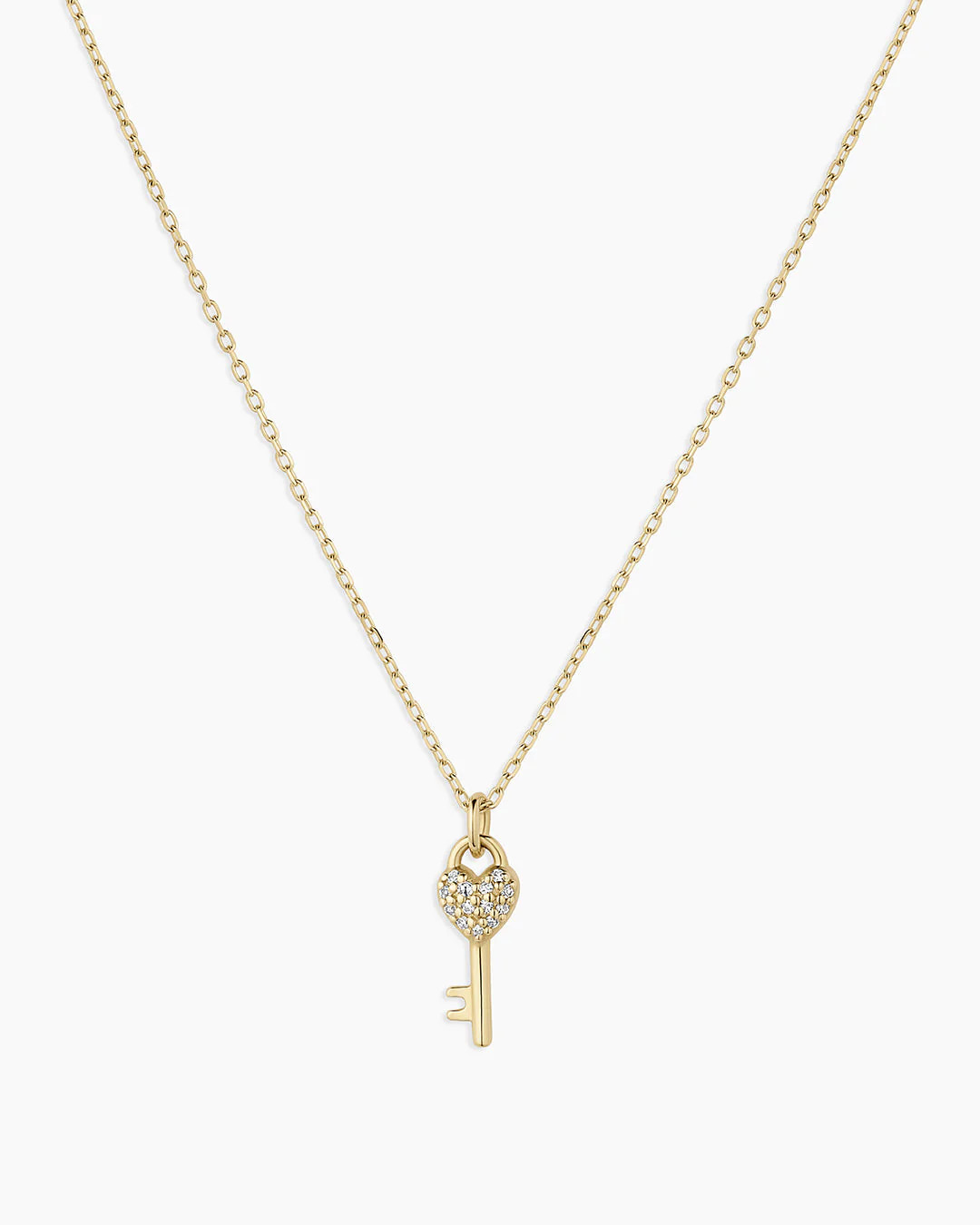 Diamond Bond Key Necklace | gorjana