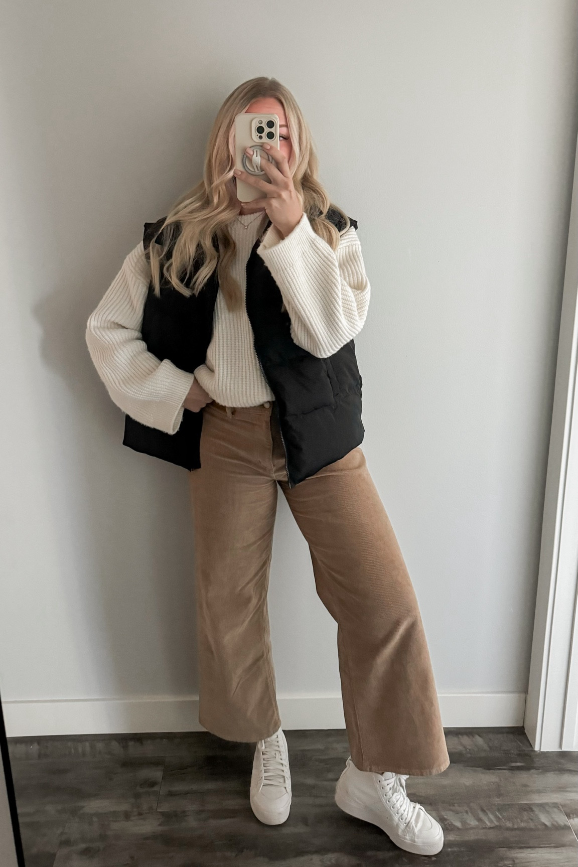 Casual church fit 🤍

Sizing:
Sweater - medium
Pants - 8
Vest - medium

#LTKFindsUnder50 #LTKStyleTip #LTKSeasonal