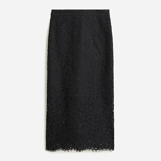 No. 3 pencil skirt in lace | J.Crew US