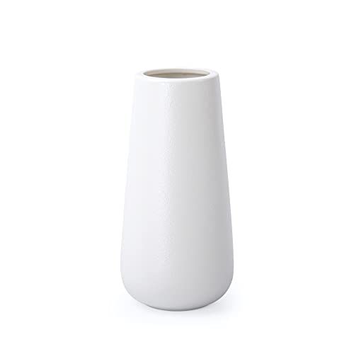 8 Inch Snow White Ceramic Flower Vase for Home Décor, Design Box Packaged, VS-SW-8 | Amazon (US)