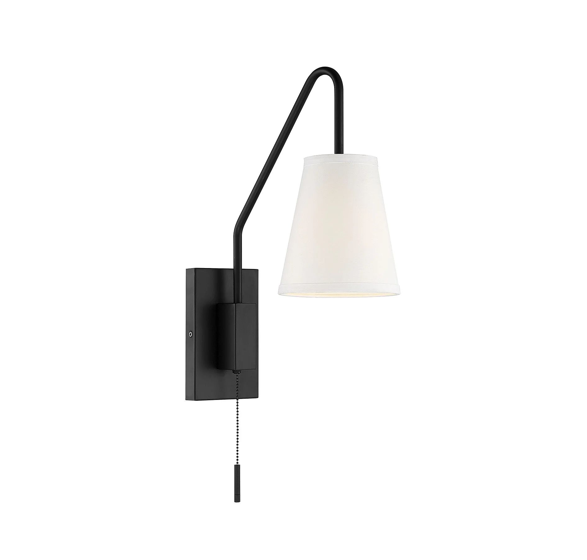 Keith 1 - Light Dimmable Plug-In Armed Sconce | Wayfair North America