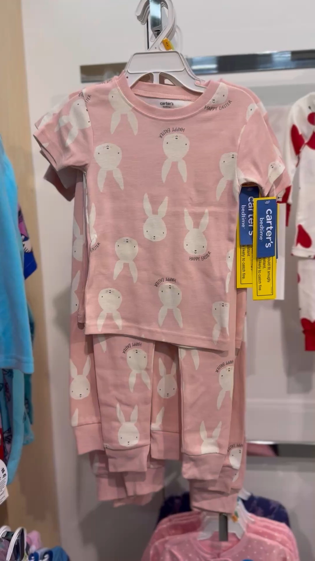 Easter bunny pajamas on sale for $7! 

#LTKFamily #LTKBaby #LTKKids