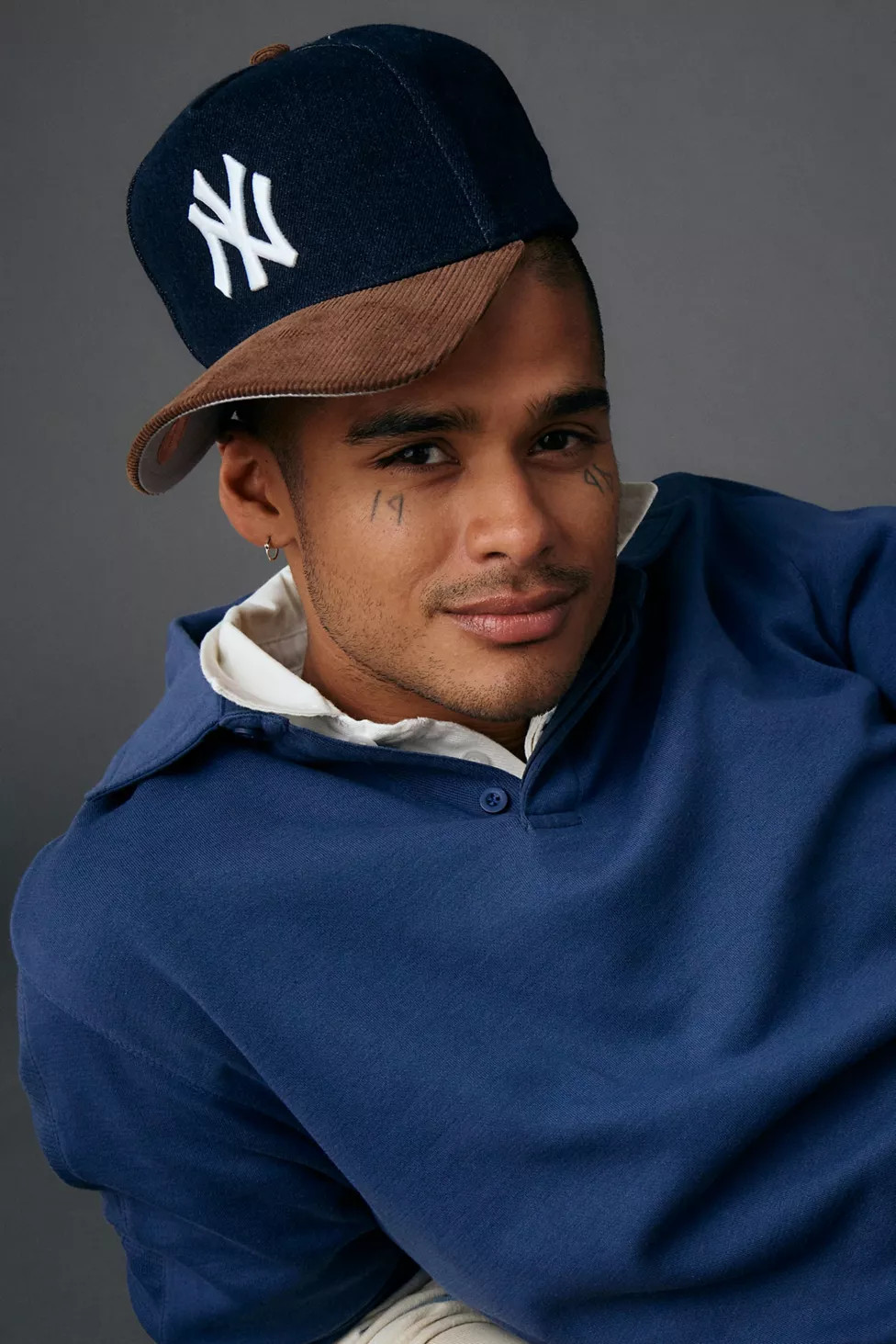 Mitchell & Ness MLB New York Yankees Cord & Denim Hat | Urban Outfitters (US and RoW)