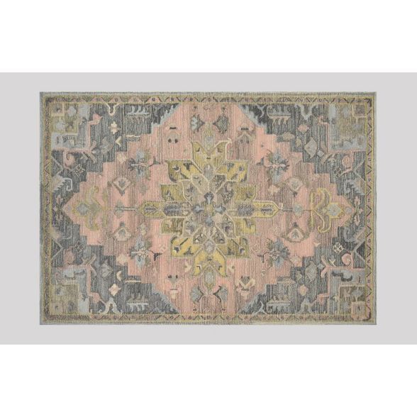 Damask Tufted Vintage Wool Rug - Threshold™ | Target