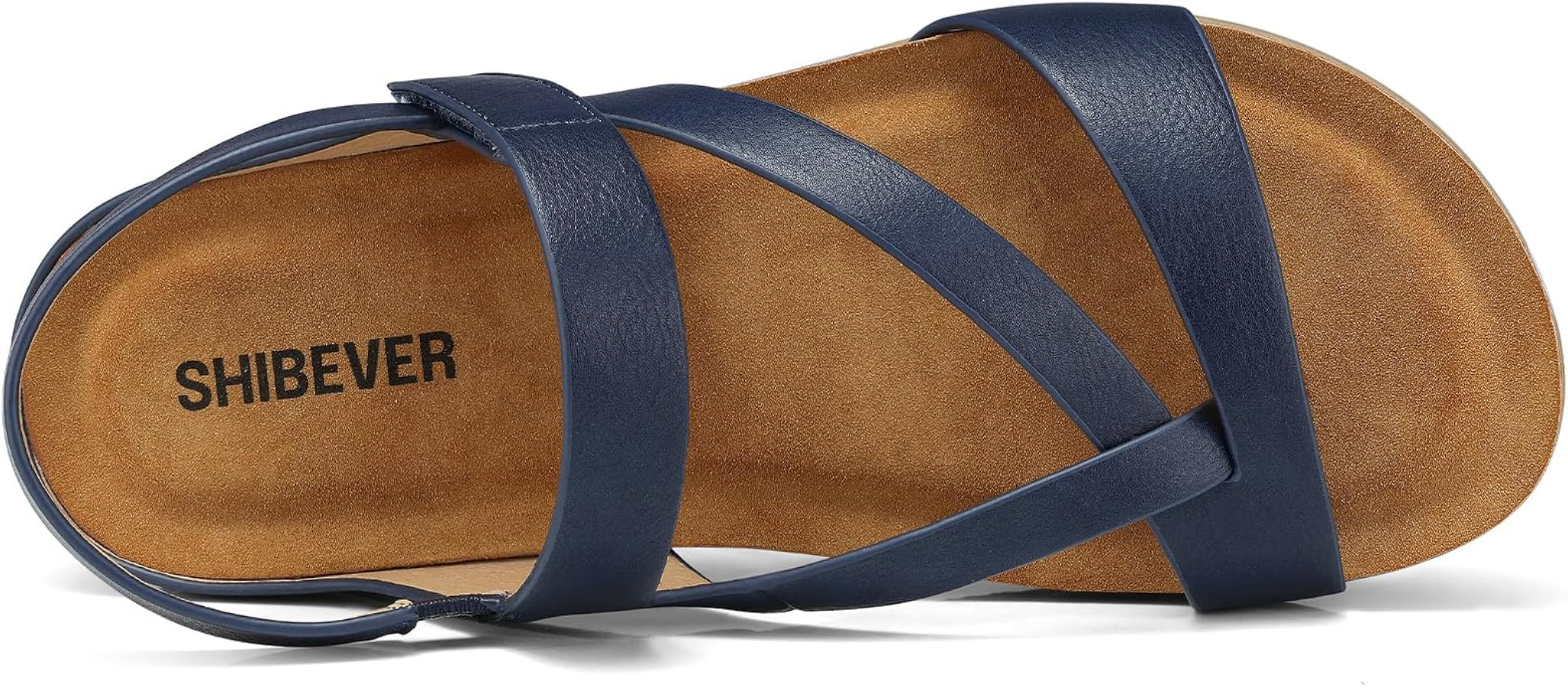 SHIBEVER Flat Sandals Women Dressy: Thong Straps Arch Support Summer Shoes | Amazon (US)
