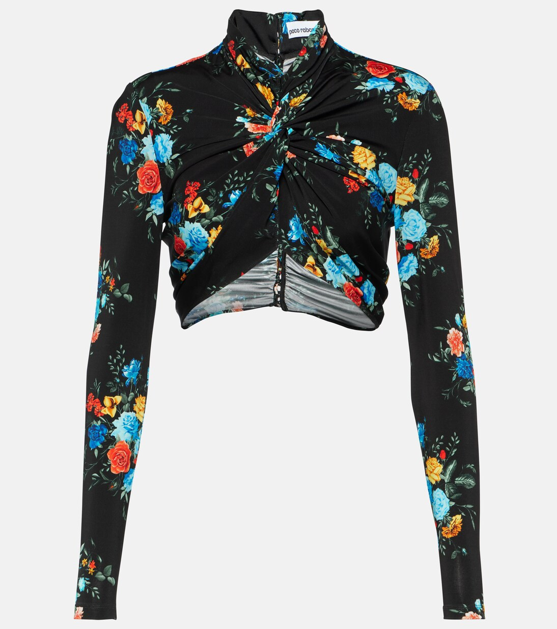 Floral jersey crop top | Mytheresa (US/CA)