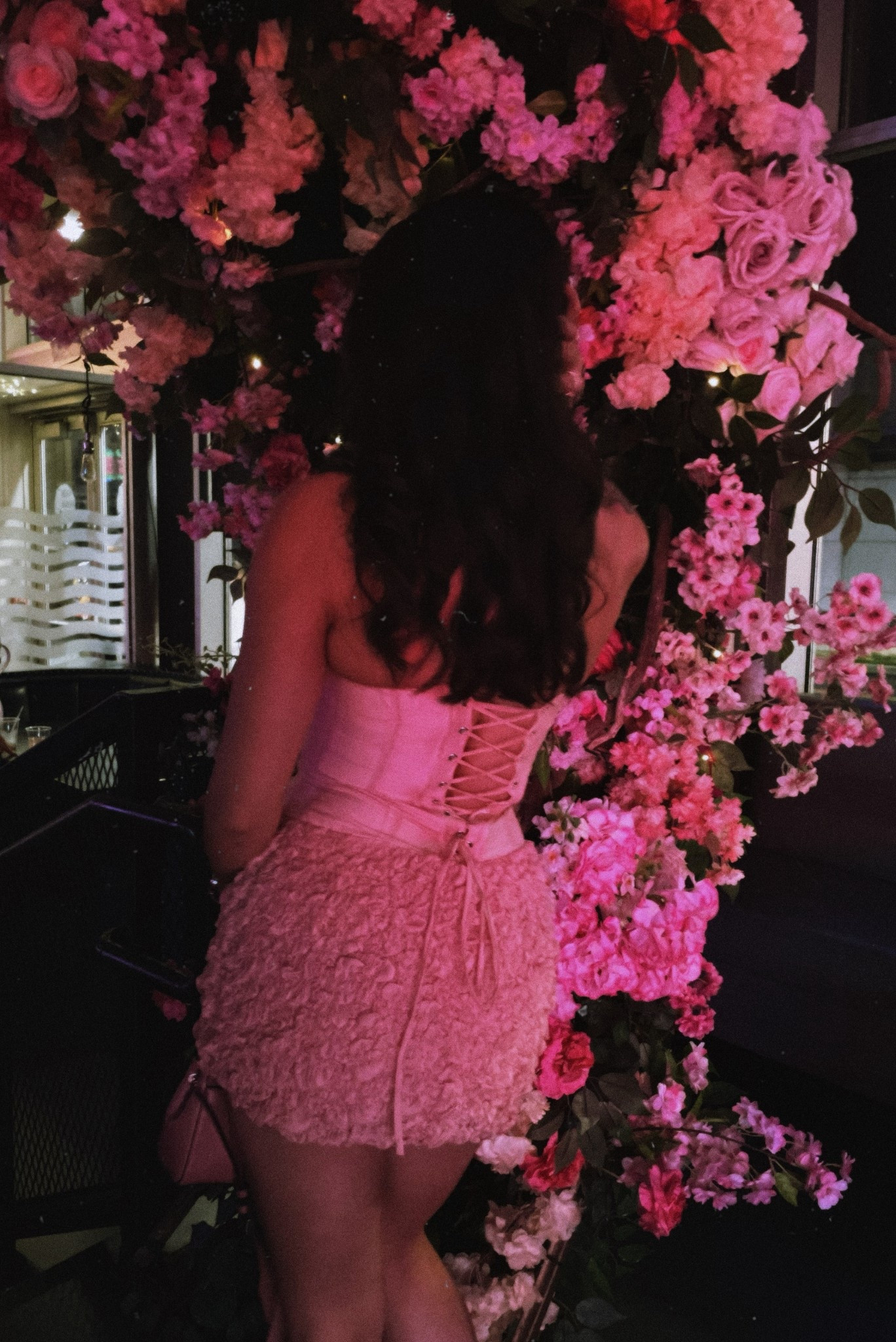 Pink corset mini dress from Outcast! So comfortable in the skirt and snatched me up with the corset!! Perfect for my birthday!💕💐🎀

#LTKStyleTip #LTKSummerEdit #LTKParties