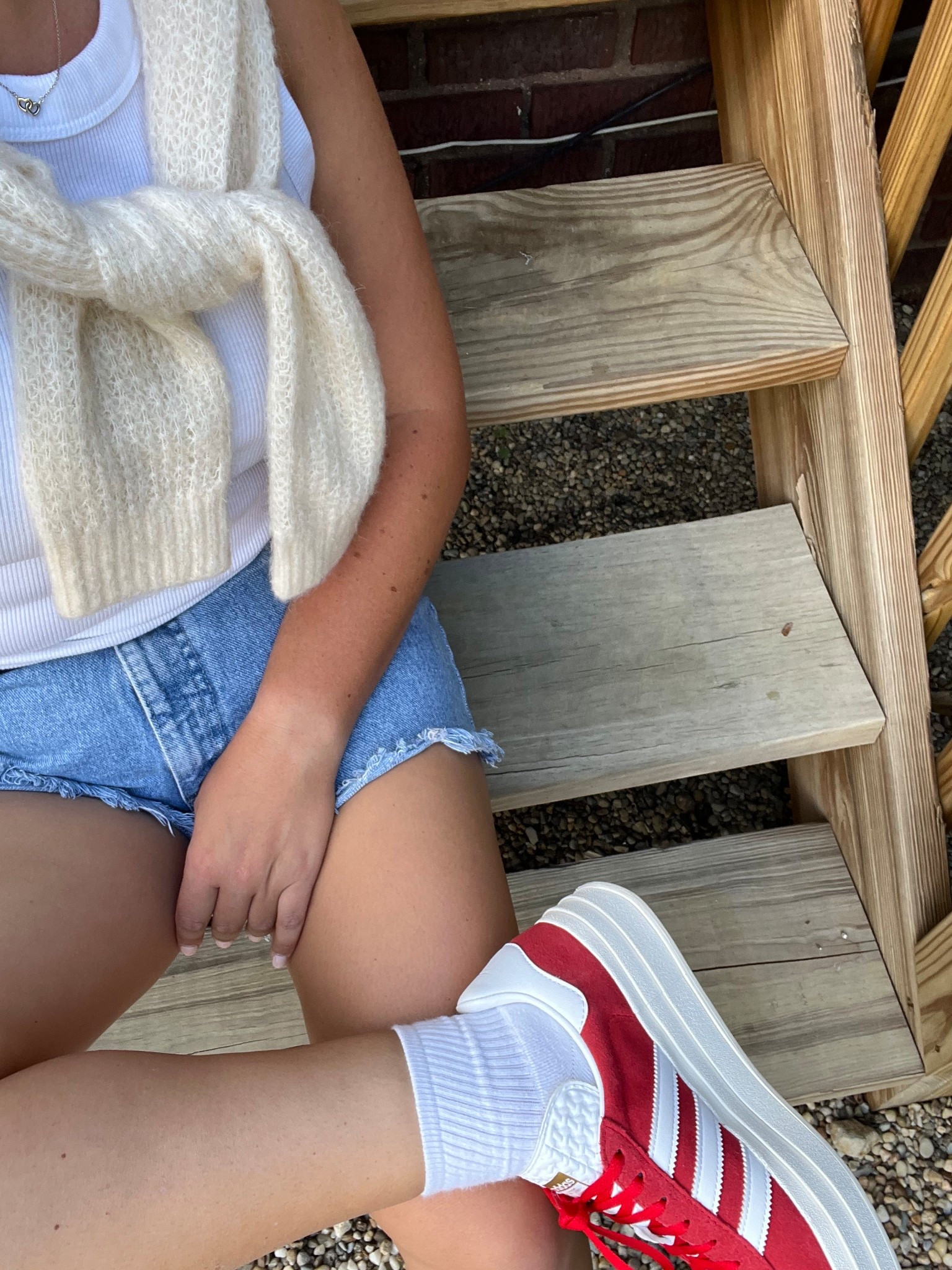 summer outfits! shorts are thrifted
sweater is zara so i can’t link

#LTKSaleAlert #LTKPetite #LTKSeasonal