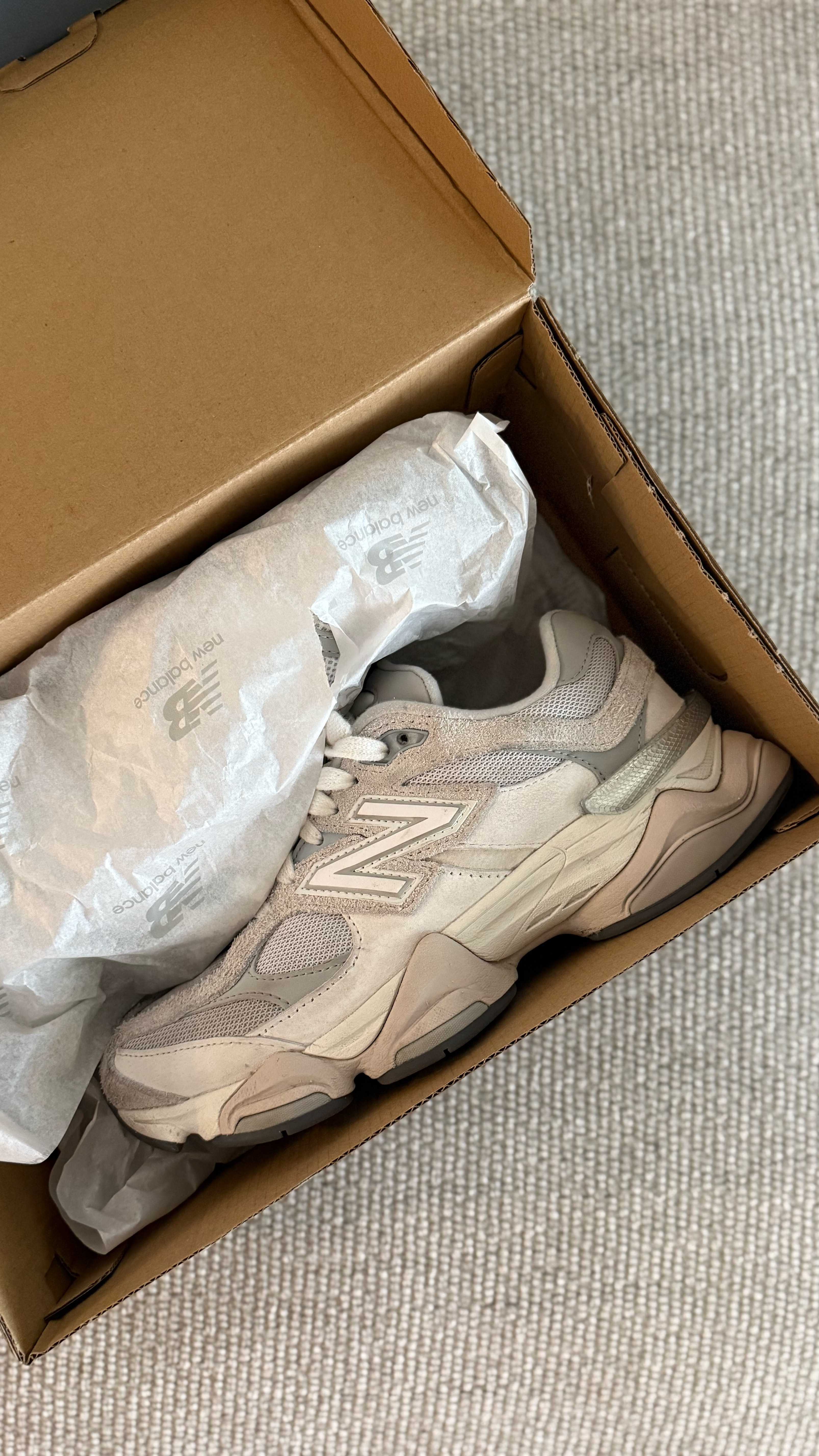 My go-to shoe at the moment!
True to size 

New balance 9060
