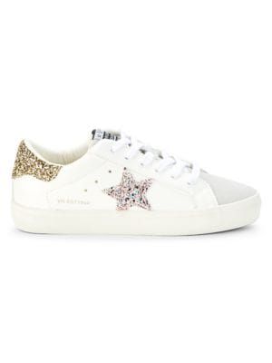 Summer Star Patch Perforated Sneakers | Saks Fifth Avenue OFF 5TH