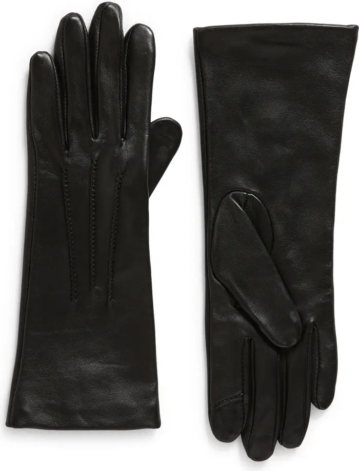 Points Leather Gloves | Nordstrom