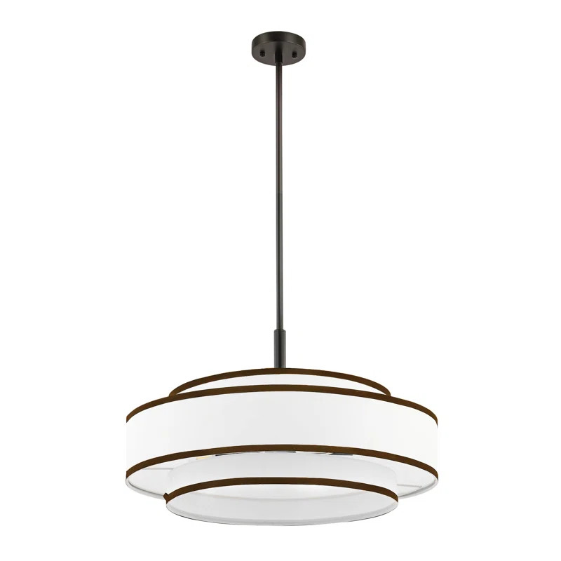 Aasim 5 - Light Dimmable Drum Chandelier | Wayfair North America