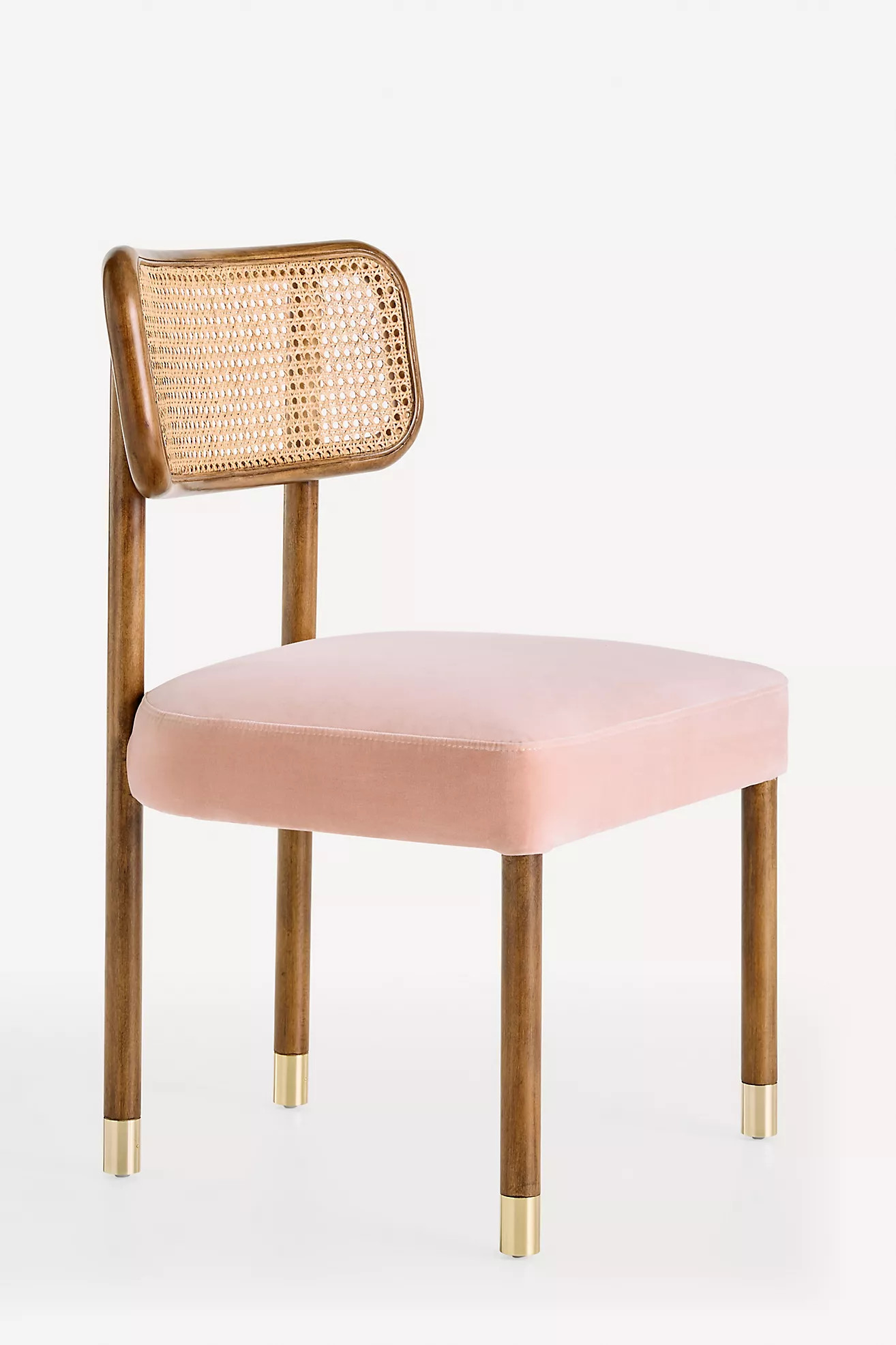 Heatherfield Velvet Dining Chair | Anthropologie (US)