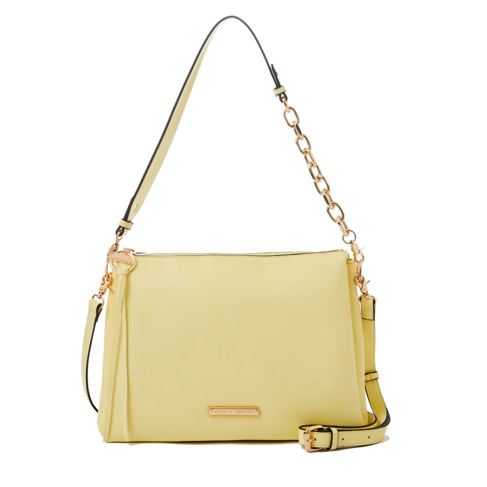 the ANYTHING GOES CROSSBODY yellow | Poppy & Peonies