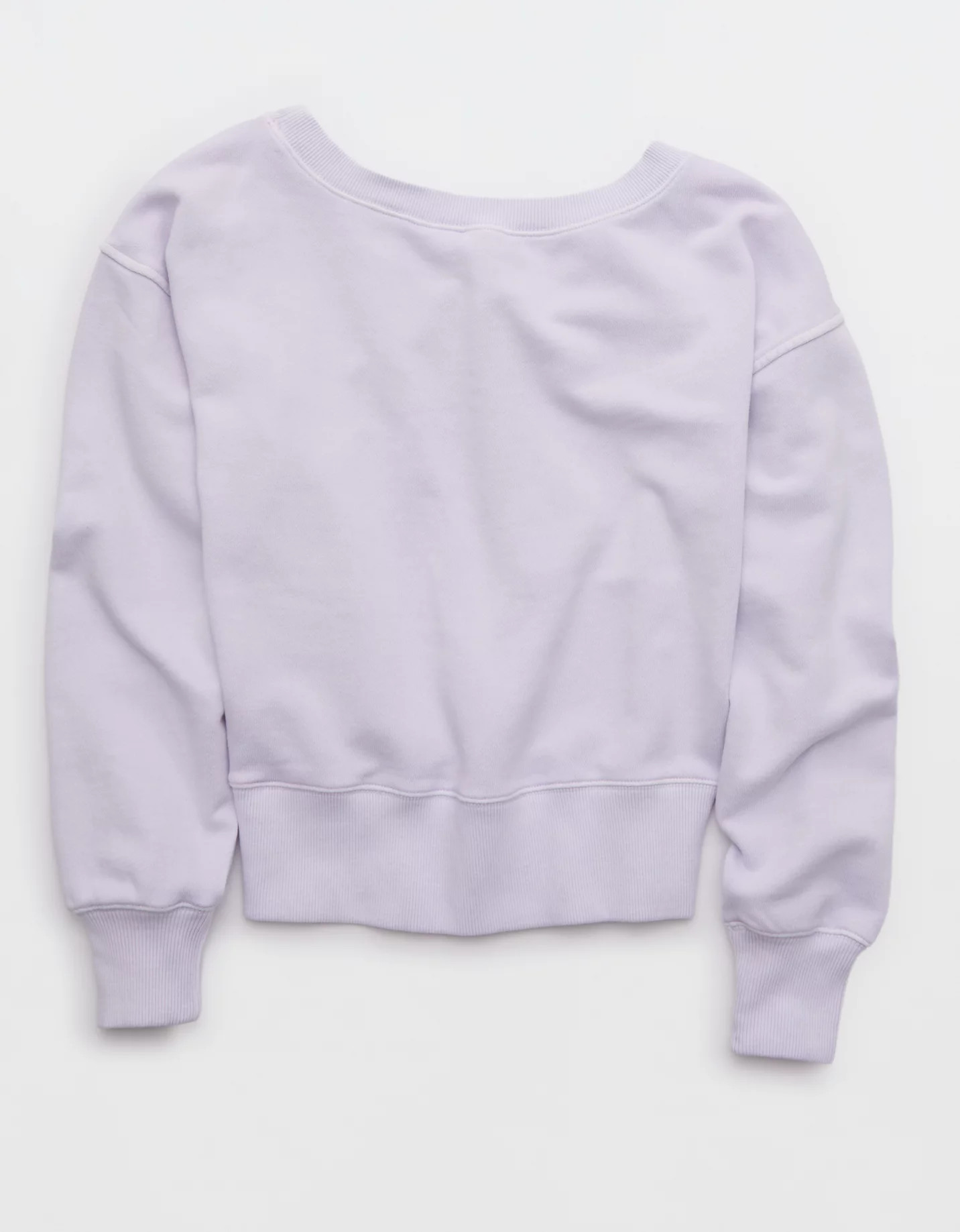 Aerie Go-To Off The Shoulder Sweatshirt | Aerie