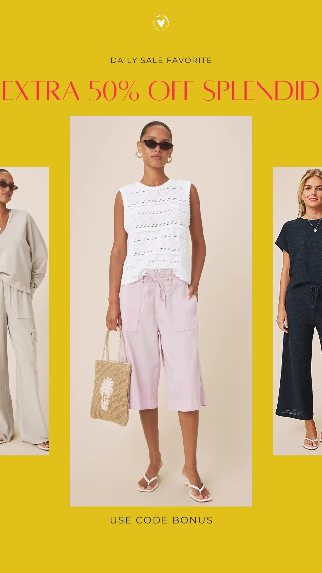 Okay this sale is GOOD!!! Splendid is an extra 50% OFF with code BONUS 🙌🏼 The cutest elevated basics + comfy everyday pieces are majorly marked down right now!

#LTKootd #LTKActive #LTKSaleAlert