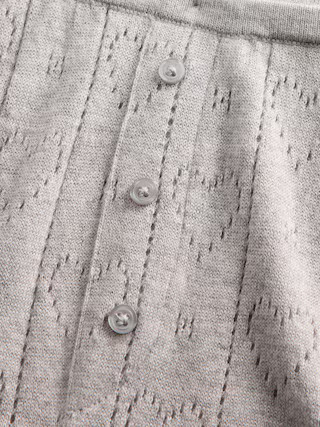 Lightweight CashSoft Pointelle Heart PJ Pants | Gap (US)