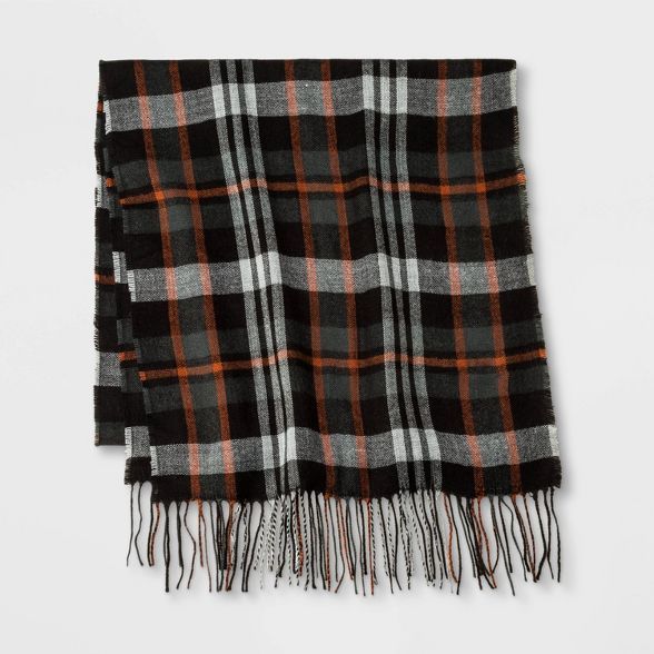 Men's Plaid Oblong Scarf - Goodfellow & Co™ One Size | Target