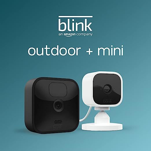 Blink Outdoor – 1 camera kit with Blink Mini | Amazon (US)