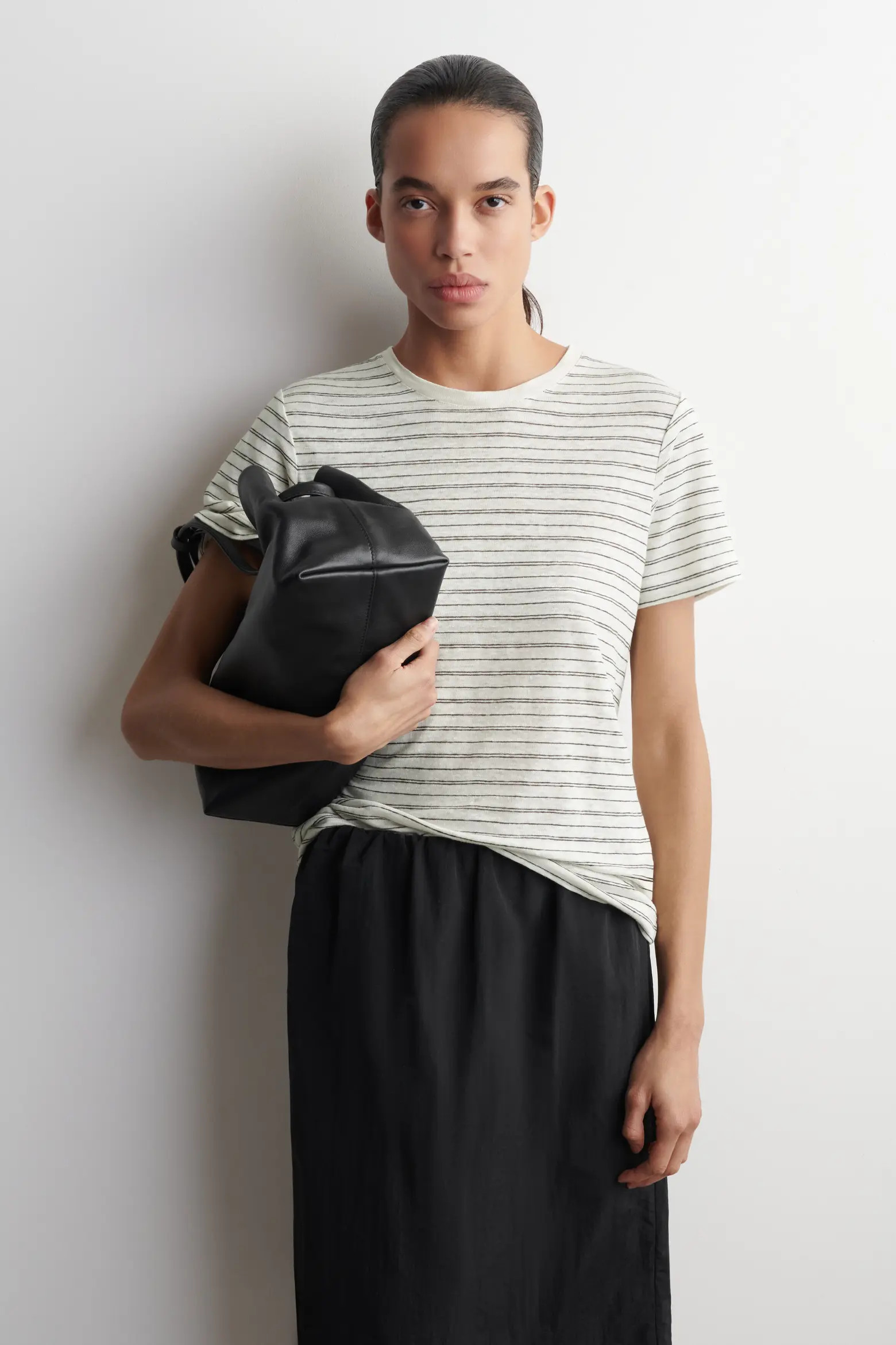 Crew-Neck Linen T-Shirt (Women) | Nordstrom | Nordstrom