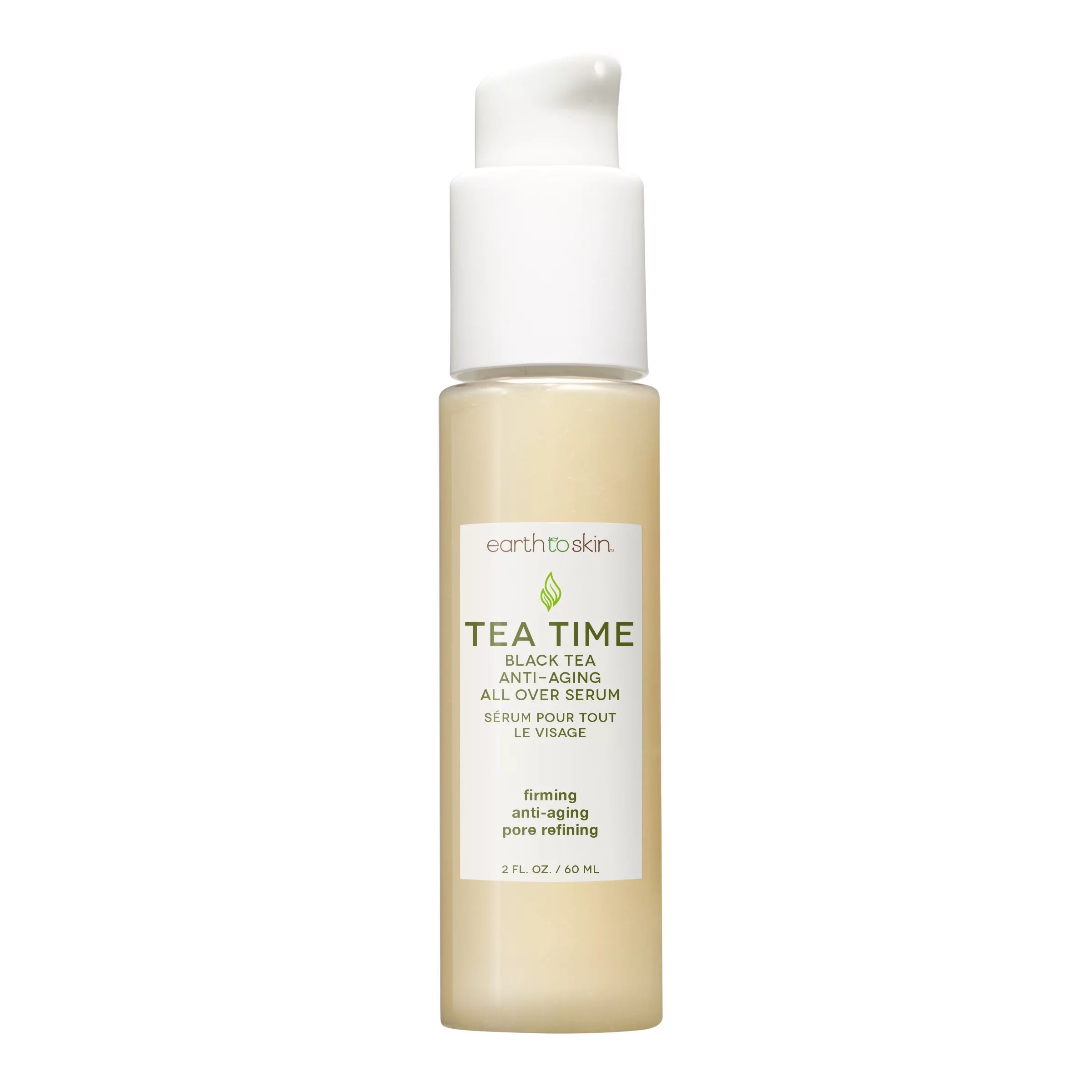 Earth to Skin Tea Time Anti Aging All Over Serum, 2.03 oz - Walmart.com | Walmart (US)