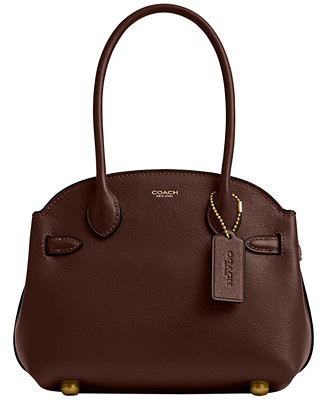Empire Small Leather Satchel Bag 21 | Macy's