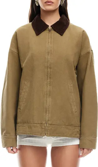 LIONESS Workwear Water Repellent Cotton Jacket | Nordstrom | Nordstrom