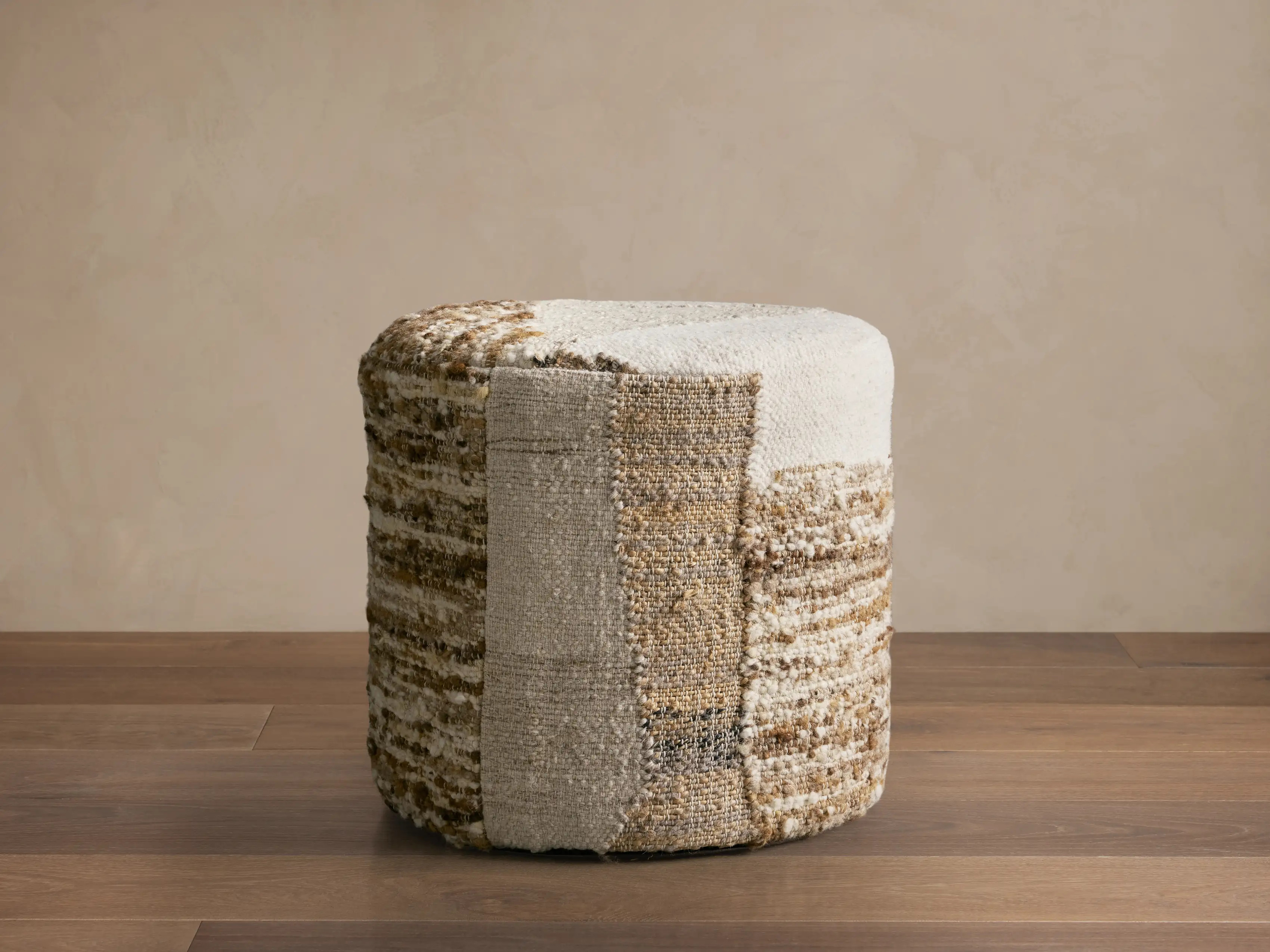 Briton Pouf | Arhaus