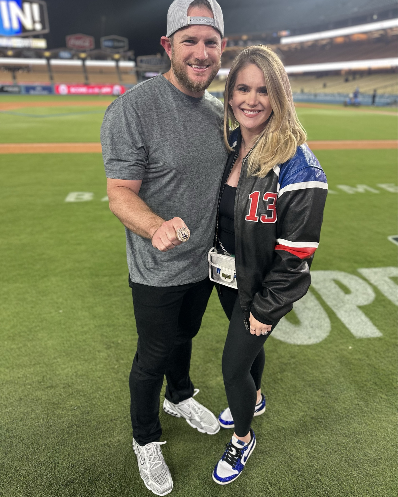 The Dodgers sure know how to *ring* in a new season 💍💙 

#LTKKids #LTKMens #LTKFamily