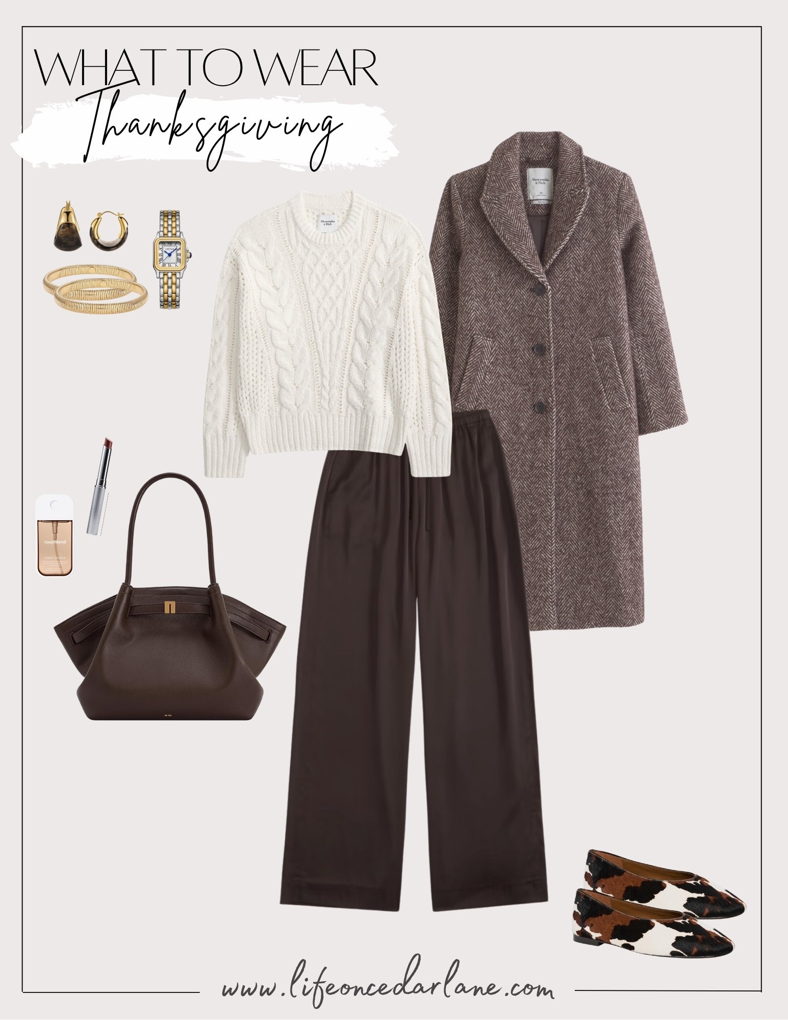 Loving this Thanksgiving outfit from Abercrombie, the satin pants give such an elevated look, but so comfy too! 

#thanksgivingoutfit #fallfashion

#LTKOver40 #LTKFindsUnder100 #LTKSaleAlert