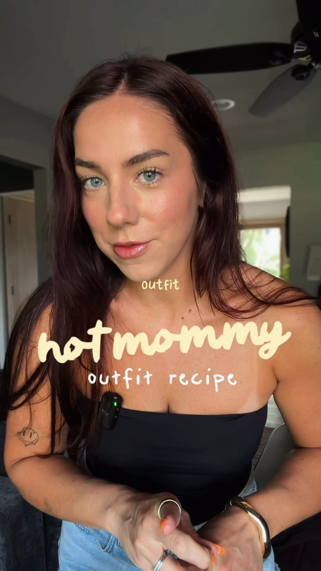 Effort less hot mommy outfit || Black strapless tube top with denim mom shorts and flip flops

#LTKgrwm #LTKootd #LTKmomlife