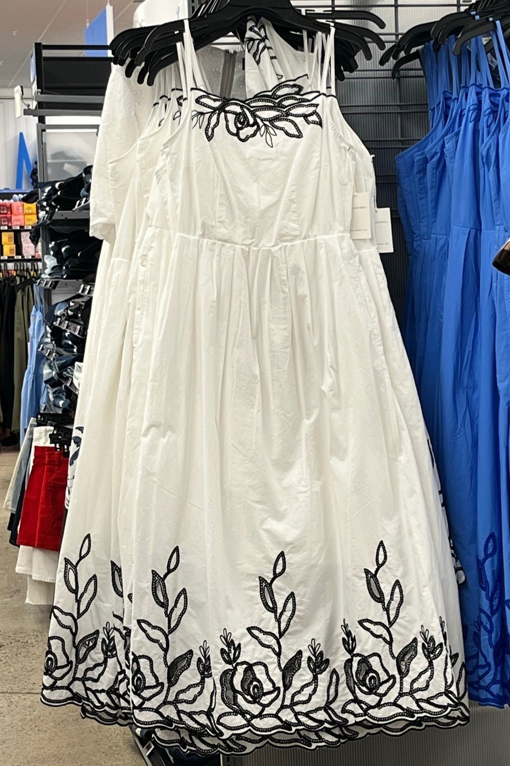 Pretty white and black embroidered dress at Walmart.

Bachelorette party outfits, bachelorette accessories, vacation packing, resort wear 2026, beach vacation, resort wear, summer clothing, white clothing, destination wedding, beach wedding.

#LTKTravel #LTKWedding #LTKSeasonal