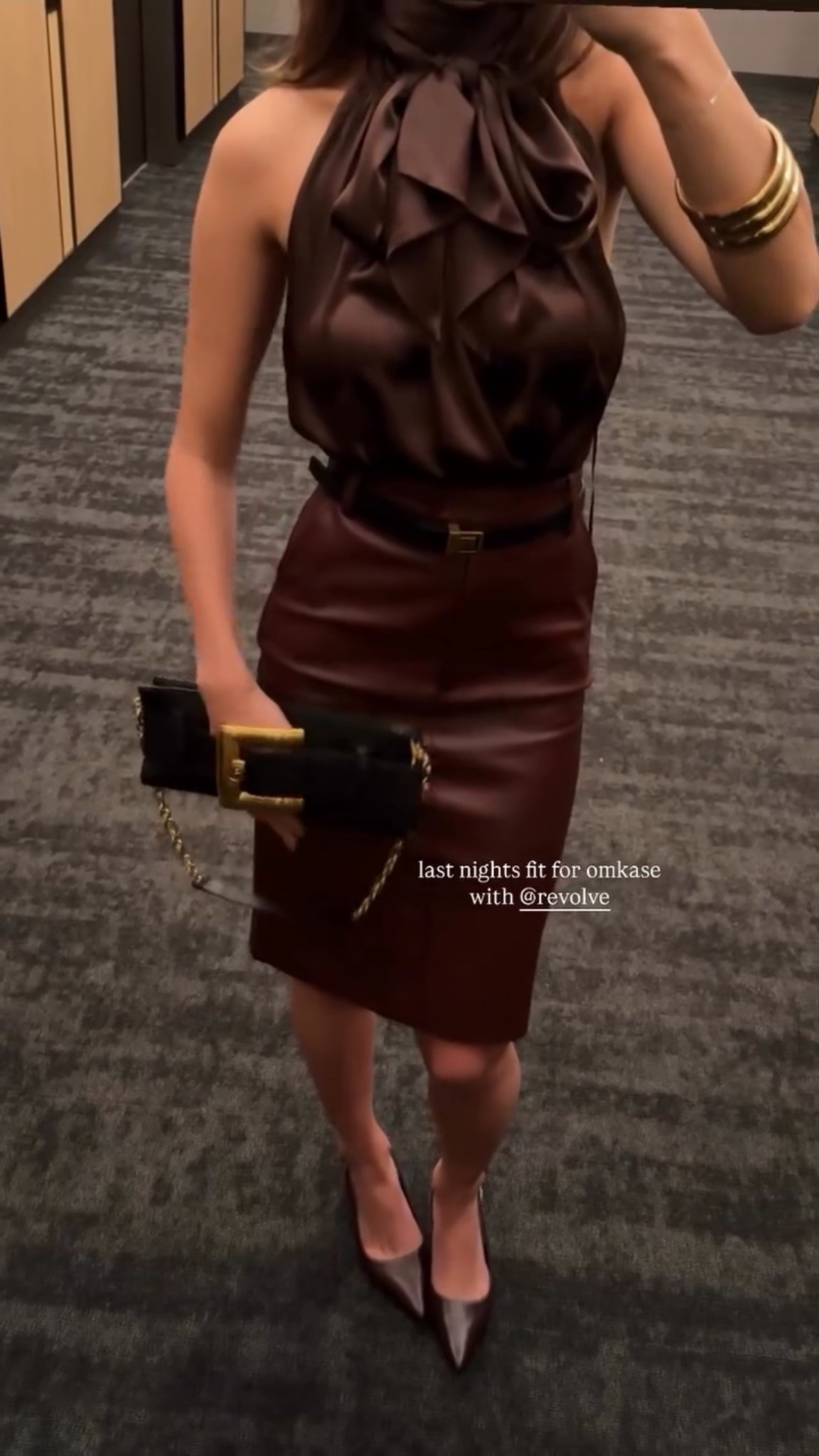 last nights fit for omkase with revolve 🤍

#LTKParties #LTKSeasonal #LTKStyleTip