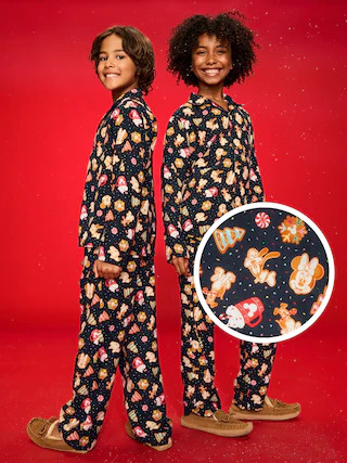 Old Navy x Disney Gender-Neutral Button-Front Graphic Pajama Set for Kids | Old Navy (US)