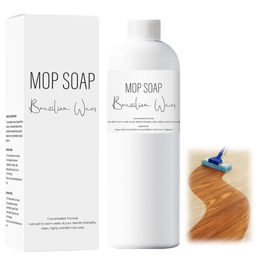OZZKSO 2025 New Brazilian Waves Mop Soap, 120ML Mop Soap For Floor Cleaning, MopSoap Brazilian Wave, Multipurpose Clean-Soap For Home Cleaning | Amazon (US)