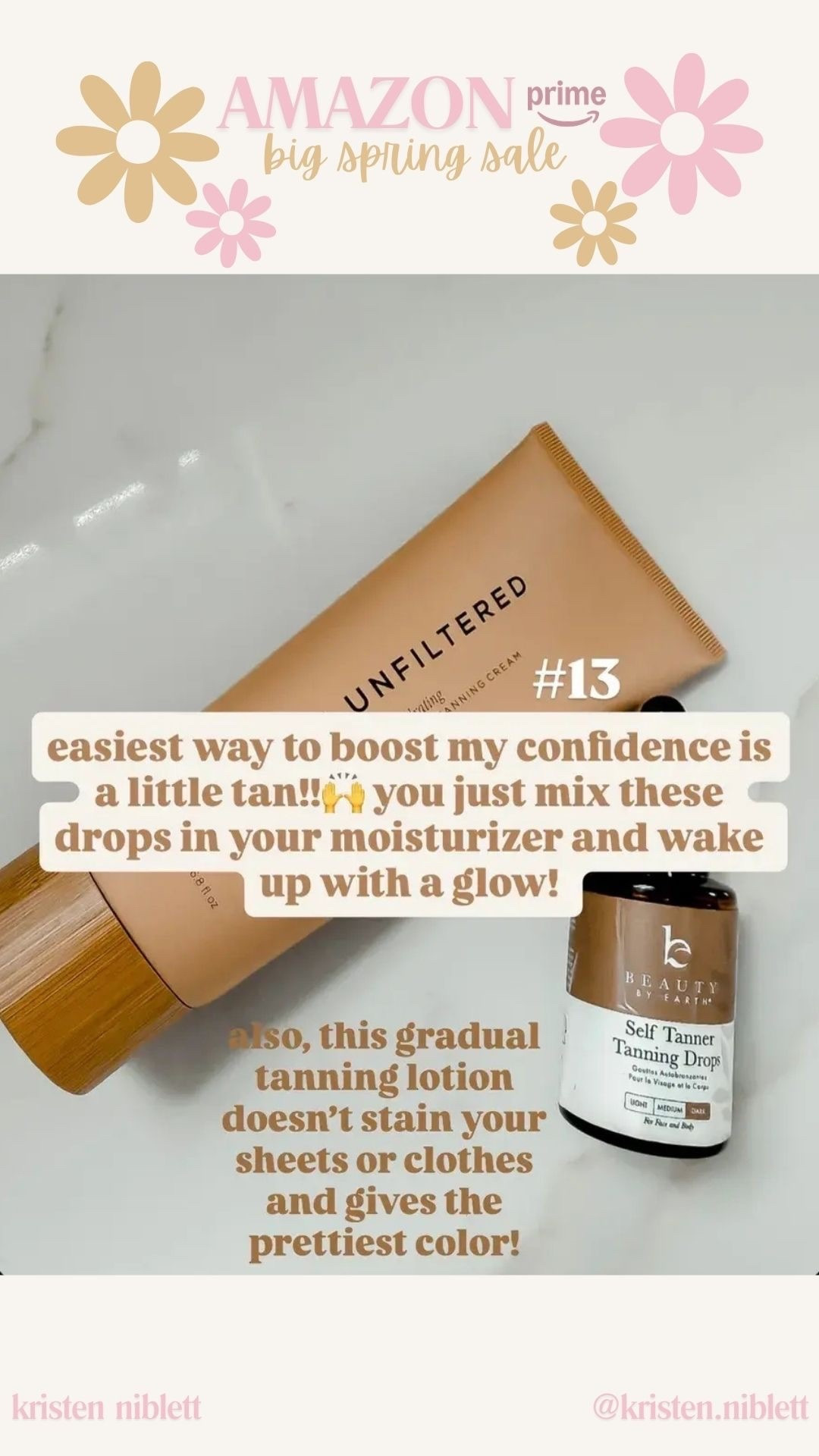 With summer just around the corner I am in my self tan era! Some of my favorites are a part of the Amazon big spring sale so it’s the perfect time to stock up!

#LTKBeauty #LTKSaleAlert