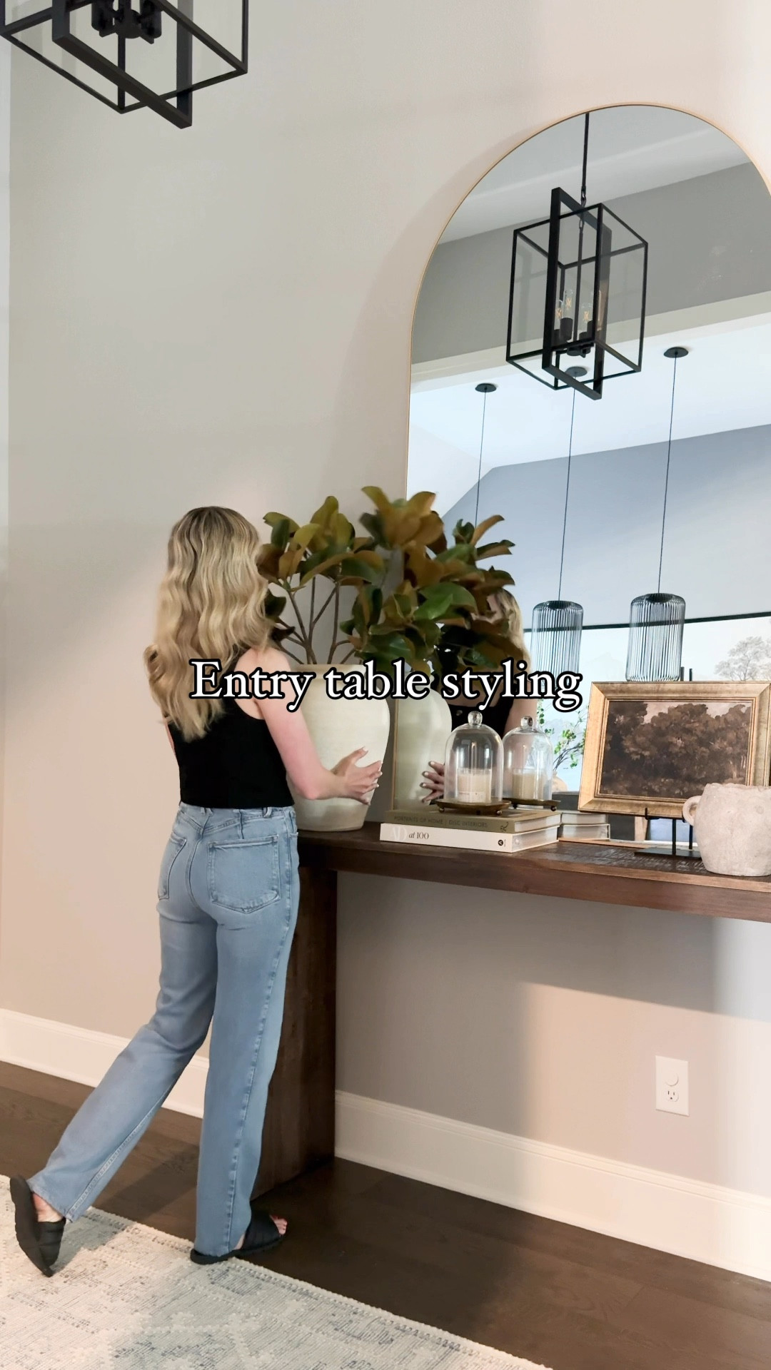 Entryway console table styling: where I found all of our console table decor! Target home finds, Amazon home finds, studio McGee, crate & barrel, Wayfair table.

#LTKSaleAlert #LTKVideo #LTKHome