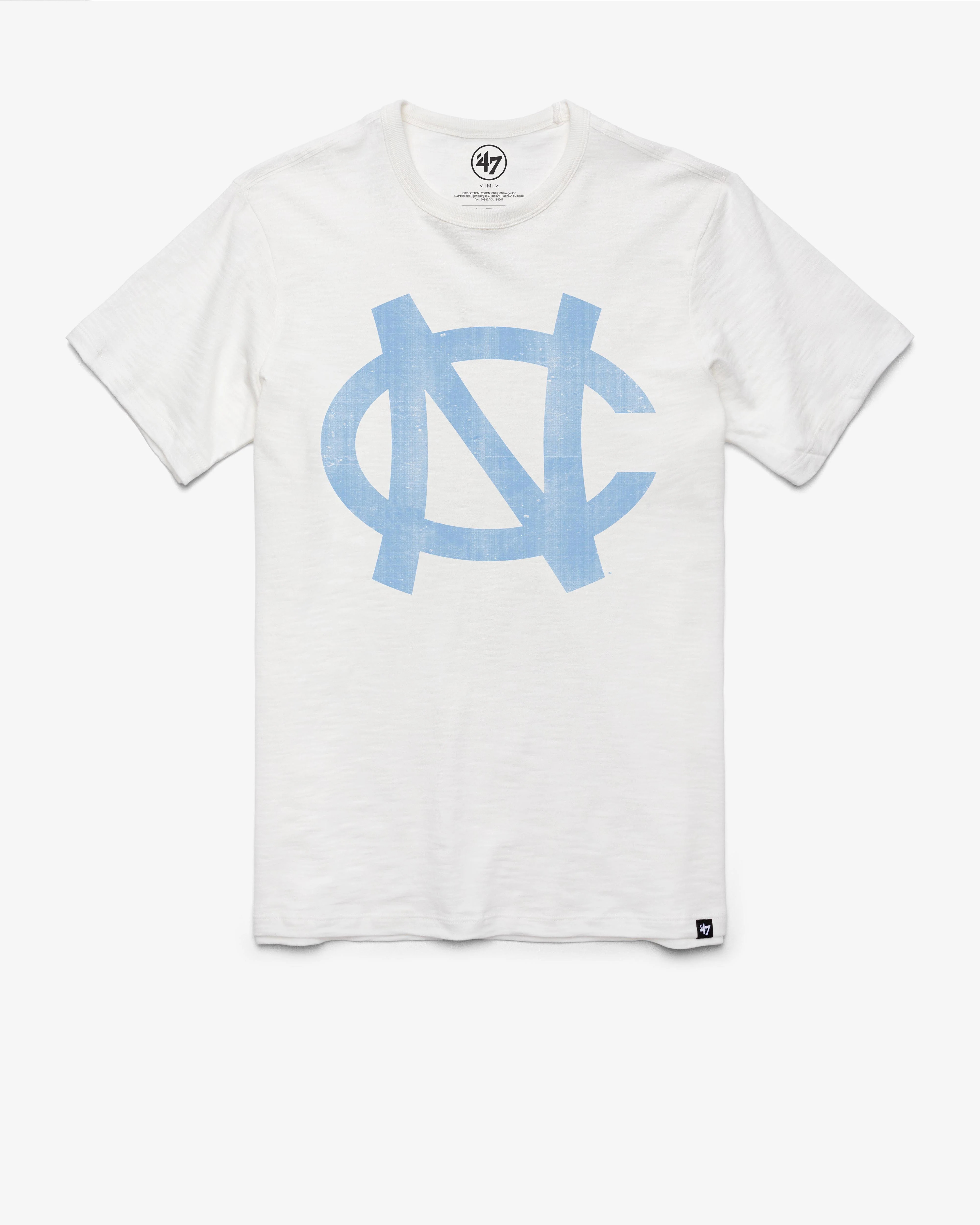 NORTH CAROLINA TAR HEELS UNC VINTAGE GRIT '47 SCRUM TEE | '47Brand